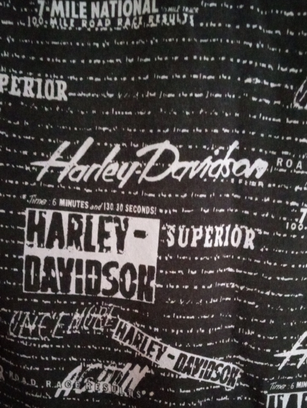 Harley-Davidson Black Short Sleeve Button-Up Shirt - Picture 9 of 13